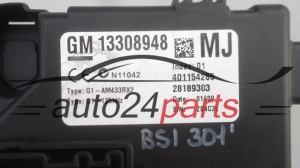 CENTRALKA MODUL STEROWNIK BSI OPEL CORSA D 13308948 MJ, 28189303