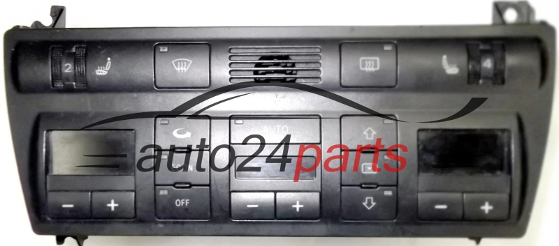 PANEL OGRZEWANIA STEROWNIK NAWIEWU REGULATOR KLIMATRONIK AUDI A6 S6 RS6 4B0 820 043 J, 4B0820043J, 5HB 007 604-18, 5HB00760418