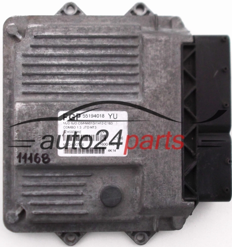CALCULATEUR MOTEUR OPEL COMBO 1.3 CDTI Magneti Marelli MJD 6JO.C6, FGP 55194018 YU,  71600.062.03