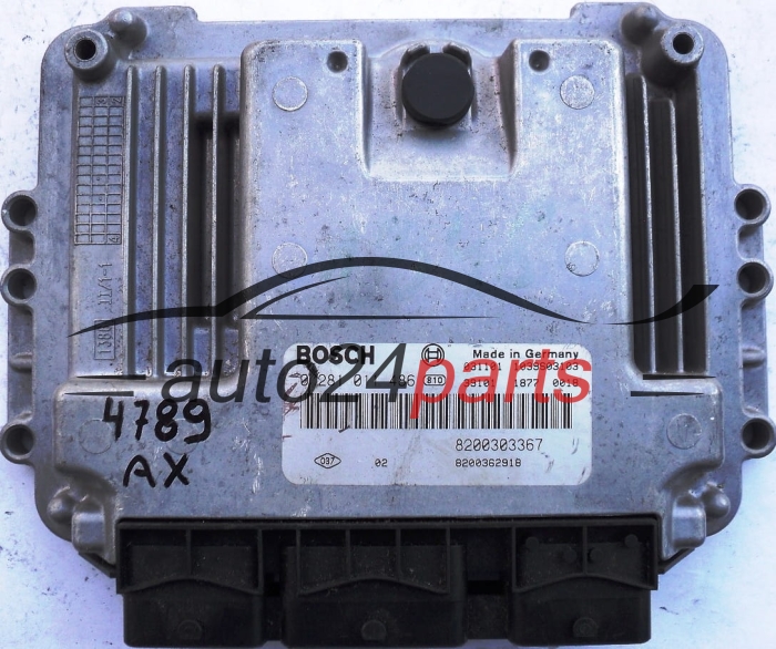 KOMPUTER STEROWNIK SILNIKA RENAULT MASTER MASCOTT BOSCH 0 281 011 486, 8200303367
