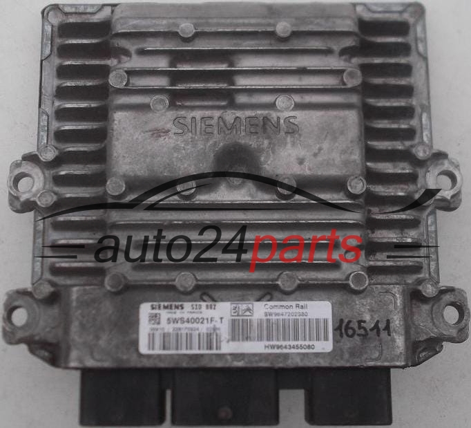 CALCULATEUR MOTEUR   CITROEN C3 1.4 HDI 5WS40021F-T