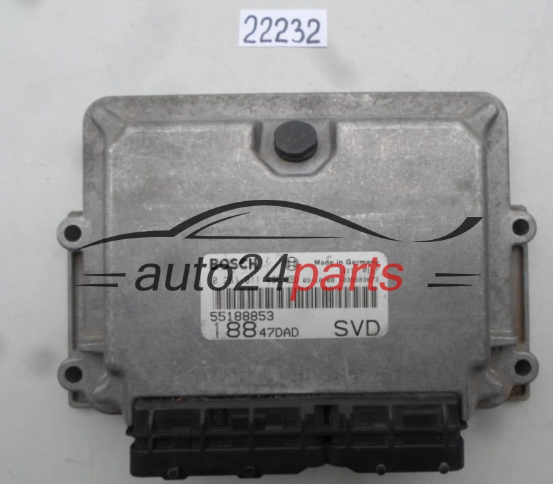 CENTRALITA DE MOTOR FIAT PUNTO BOSCH 0 281 011 496, 0281011496, 55188853