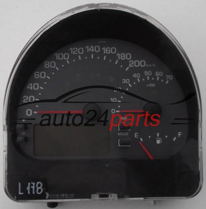 COMPTEUR KILOMETRIQUE CUADRO DE RELOJES FIAT VDO 110.080/073/025, 110080073025, 5173 2331 