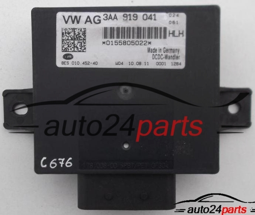 CONTROL MODUL SPANNUNGSSTABILISATOR AUDI SEAT VW 3AA 919 041, 3AA919041, AG, DCDC WANDLER 
