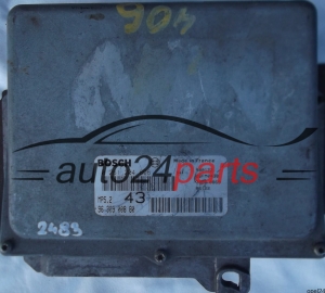 MOTORSTEUERGERÄT ECU STEUERGERÄT PEUGEOT 406 2.0 9630900880 BOSCH 0261204696 MP5.2 43 26FM0438