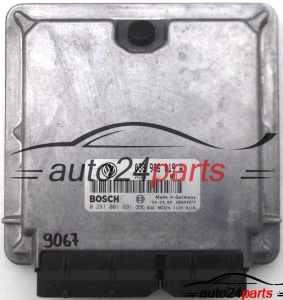 MOTORSTEUERGERÄT ECU STEUERGERAT VW VOLKSWAGEN PASSAT 1.9 TDI, BOSCH 0 281 001 691, 0281001691, 038 906 019 A, 038906019A 