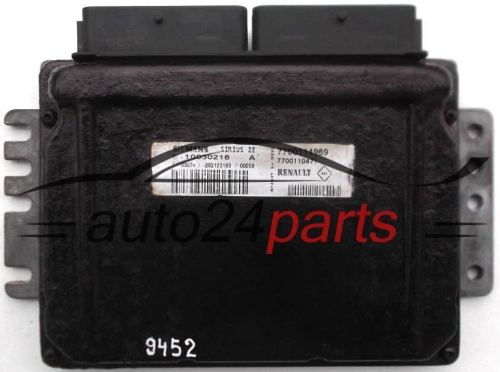 MOTORSTEUERGERÄT ECU STEUERGERÄT RENAULT LAGUNA 1.8 SIEMENS S110030218 A,  7700114969