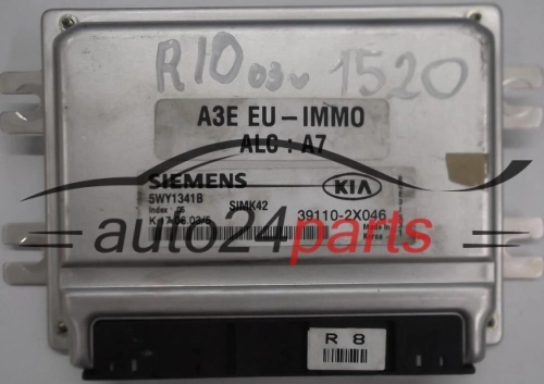 KOMPUTER STEROWNIK SILNIKA KIA RIO 1.3 SIEMENS 5WY1341B SIMK42 39110-2X046 391102X046 - 1520, 5935