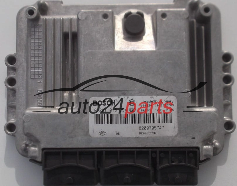 CALCULATEUR MOTEUR RENAULT 1.9 DCI BOSCH 0 281 015 994, 8200705747, 8200899961