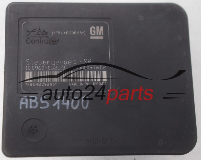 BOMBA HIDRAULICA Y CENTRALITA ABS OPEL ASTRA H ZAFIRA B GM 24 447 835 GP, 24447835 GP, 10020601144, 10.0960-0525.3, 10096005253