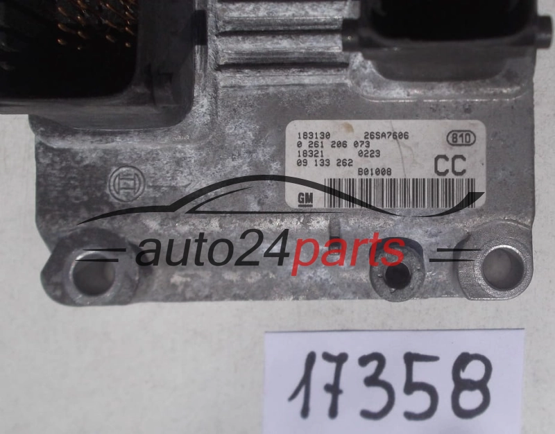 CALCULATEUR MOTEUR OPEL ASTRA G 1.2 Z12XE BOSCH 0261206073 CC