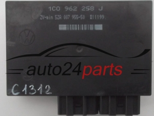 CENTRALKA MODUL STEROWNIK KOMFORTU 1C0962258J, 1C0 962 258 J, HELLA 5ZA007955-50, 5ZA 007 955-50 SEAT SKODA VW