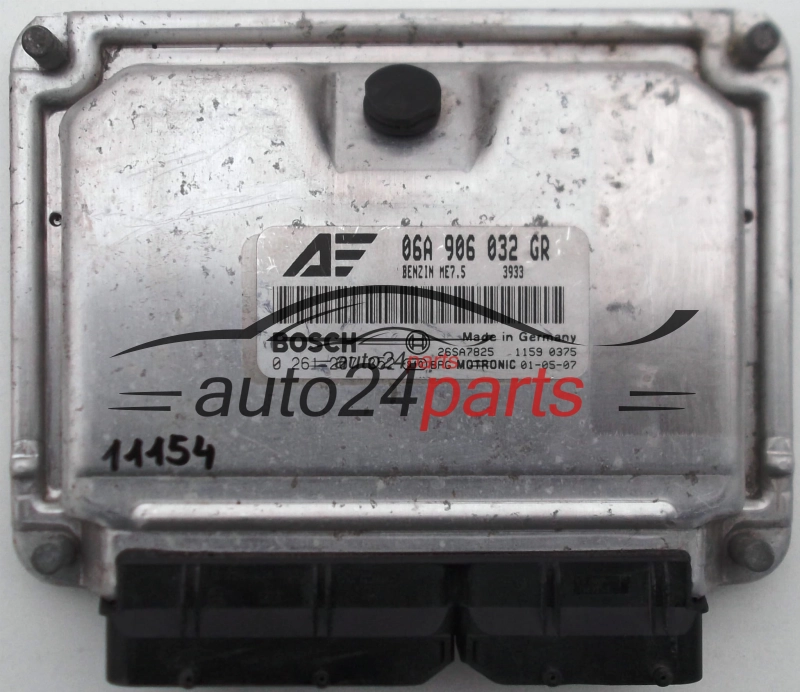 ECU CENTRALITA DE MOTOR SEAT ALHAMBRA VW SHARAN 2.0 ATM 06A906032GR, 06A 906 032 GR, BOSCH 0261207352, 0 261 207 352 