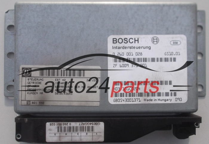Ecu Caja de cambios automática INTARDER IVECO STRALIS BOSCH 0 260 001 028