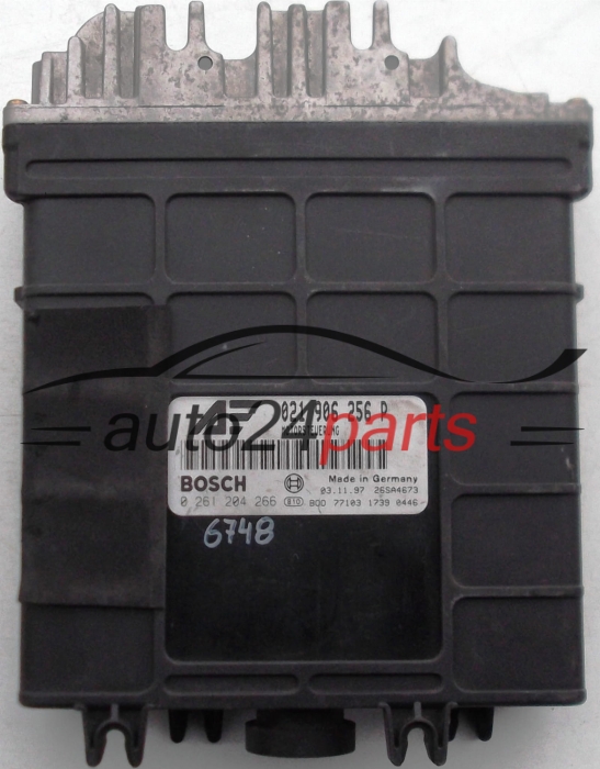 MOTORSTEUERGERÄT ECU STEUERGERÄT VW VOLKSWAGEN SHARAN 2.8 VR6 021906256P, 021 906 256 P BOSCH 0261204266, 0 261 204 266 