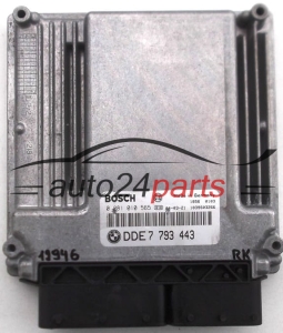CENTRALITA DE MOTOR BMW E46 BOSCH 0 281 010 565, 0281010565, DDE7 793 443, DDE7793443, 7793443