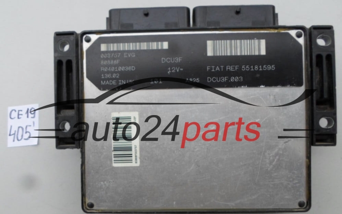 KOMPUTER STEROWNIK SILNIKA FIAT DOBLO R04010036D, 55181595