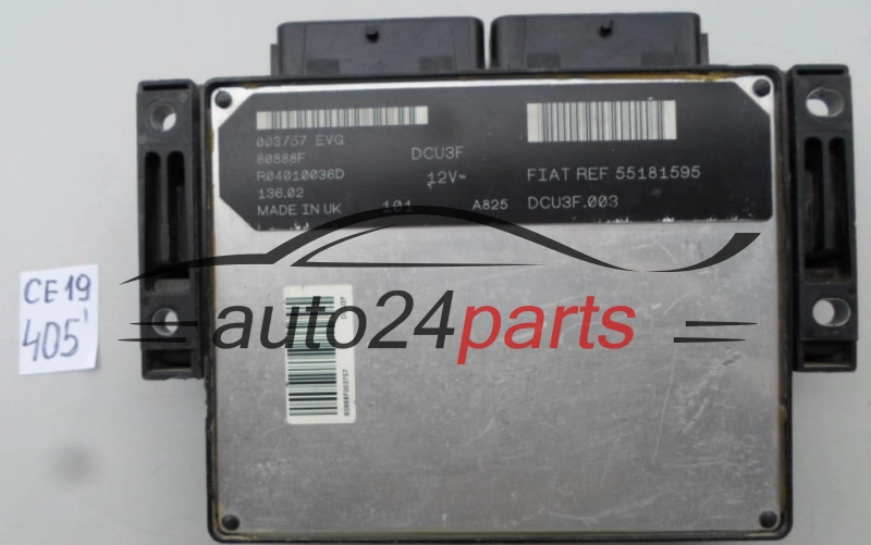 KOMPUTER STEROWNIK SILNIKA FIAT DOBLO R04010036D, 55181595