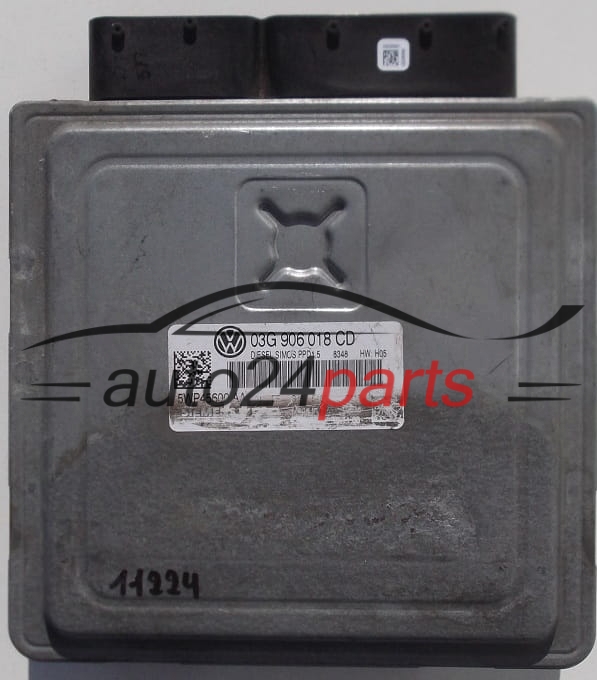 ECU CENTRALITA DE MOTOR  VOLKSWAGEN PASSAT 2.0 TDI SIEMENS VDO 5WP45600 AA,  03G 906 018 CD