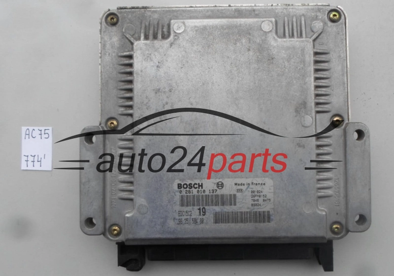 CITROEN XSARA PICASSO 2.0 HDI BOSCH 0 281 010 137, 0281010137, 96 351 584 80, 9635158480