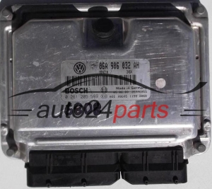 MOTORSTEUERGERÄT ECU STEUERGERÄT VW VOLKSWAGEN SHARAN SEAT ALHAMBRA 1.8 T BOSCH 0 261 206 599, 0261206599, 06A 906 032 AH, 06A906032AH, 26SA6855, BENZIN 3464