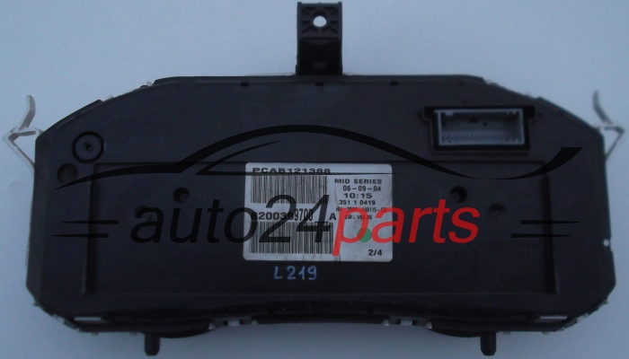 ZESPÓŁ WSKAŻNIKÓW ZEGARY PRĘDKOŚCIOMIERZ LICZNIK RENAULT MEGANE 8200399700 A, 8200399700A