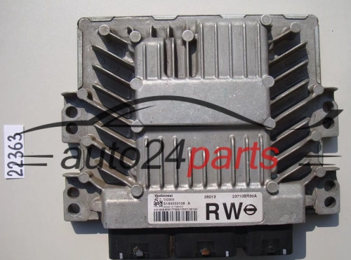 KOMPUTER STEROWNIK SILNIKA NISSAN QASHQAI S180033108 A, S180033108A, 23710BR30A, SID303