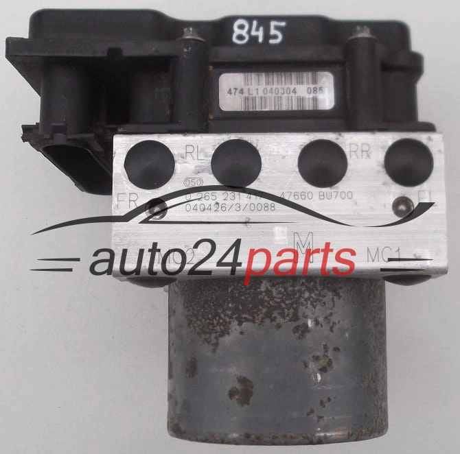 Pompa abs i sterownik NISSAN ALMERA TINO 0265231417 47660BU700 0265800331