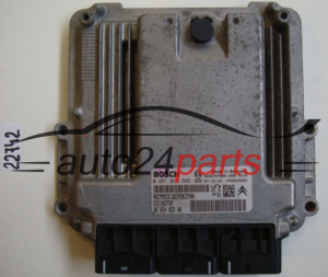KOMPUTER STEROWNIK SILNIKA CITROEN PEUGEOT 2.2 HDI BOSCH 0 281 013 666, 0281013666, 96 654 652 80, 9665465280 - 22742