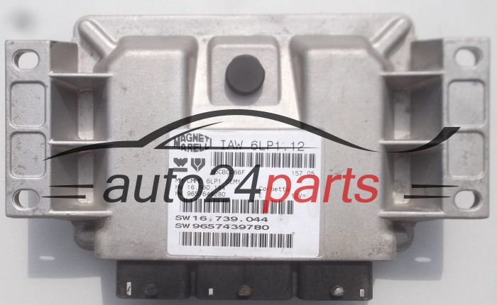 MOTORSTEUERGERÄT ECU STEUERGERÄT  PEUGEOT 307 MAGNETI MARELLI IAW 6LP1.12