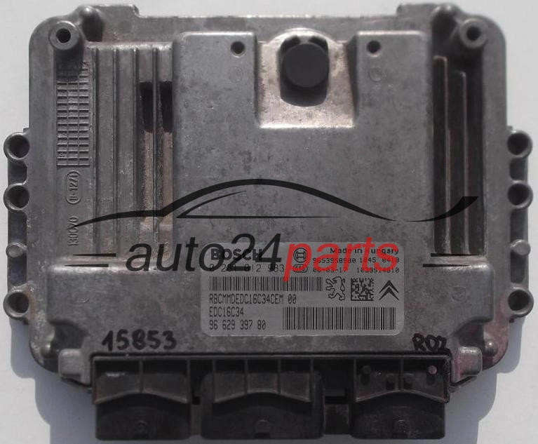 KOMPUTER STEROWNIK SILNIKA CITROEN PEUGEOT 1.6 HDI BOSCH 0 281 012 983