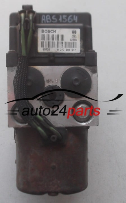 ABS HYDRAULIK-AGGREGAT MIT STEUERGERAET ASTRA BOSCH 0 265 220 584, 0265220584, 09 156 992 EL, 09156992EL, 09156992, 0 273 004 517, 0273004517