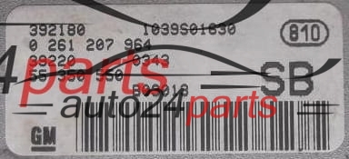 MOTORSTEUERGERÄT ECU STEUERGERAT OPEL CORSA C 1.2 Z12XE BOSCH 0 261 207 964