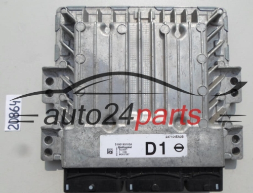 KOMPUTER STEROWNIK SILNIKA NISSAN QASHQAI 1.5 DCI Continental S180193103A, 842839547, 237104EA0B, SID309