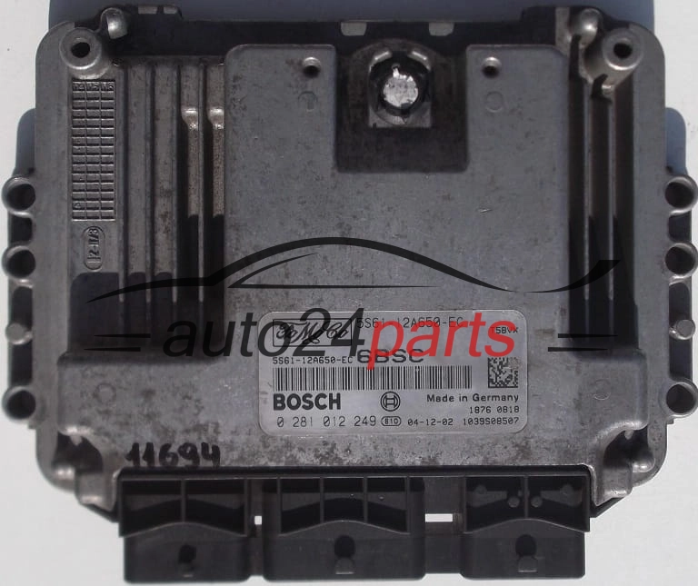 KOMPUTER STEROWNIK SILNIKA FORD FIESTA 1.6 TDCI BOSCH 0 281 012 249