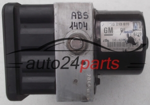 ABS POMPA I STEROWNIK OPEL ASTRA H ZAFIRA B GM 13 213 610 AL, 13213610 ATE 10.0206-0206.4, 10020602064, 10.0960-0539.3, 10096005393 -   1202, 1404, 1406, 1407, 1411