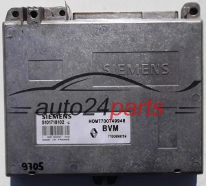 KOMPUTER STEROWNIK SILNIKA RENAULT CLIO 1.4, SIEMENS S101718102 C