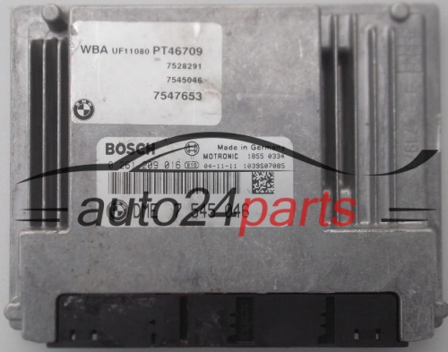 MOTORSTEUERGERÄT ECU STEUERGERÄT  BMW E87 BOSCH 0 261 209 016, 0261209016, DME 7 545 046