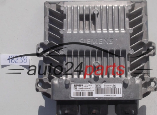 KOMPUTER STEROWNIK SILNIKA CITROEN BERLINGO PEUGEOT PARTNER 2.0 HDI SIEMENS 5WS40146C-T, 5WS40146CT, SW9653647780, HW9647423380, SID 801A