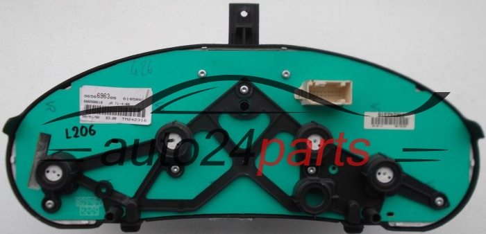 COMPTEUR KILOMETRIQUE CUADRO DE RELOJES PEUGEOT 206 9656696380
