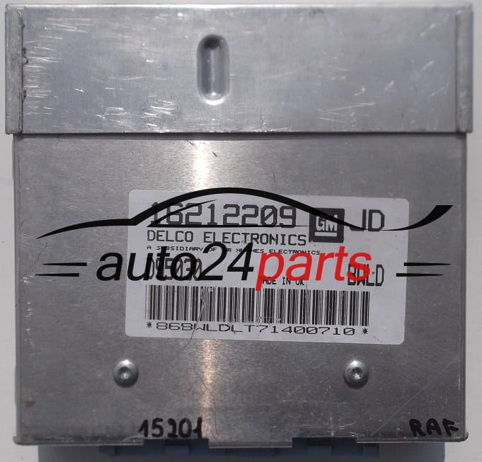 KOMPUTER STEROWNIK SILNIKA OPEL ASTRA, 16212209 JD, 16212209JD, D95030, BWLD