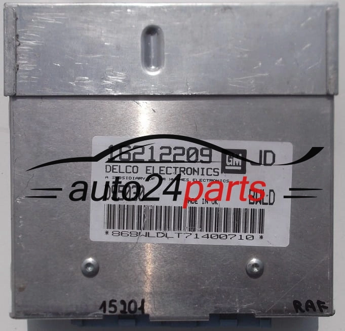 KOMPUTER STEROWNIK SILNIKA OPEL ASTRA, 16212209 JD, 16212209JD, D95030, BWLD