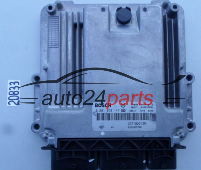 CENTRALITA DE MOTOR DACIA DOKKER BOSCH 0 281 019 147, 0281019147, 237102213R 