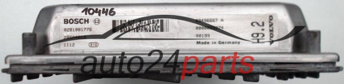 MOTORSTEUERGERÄT ECU STEUERGERÄT  VOLVO 2.5 TDI BOSCH 0 281 001 776, 09496667 A