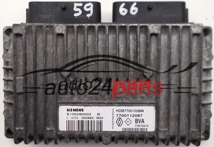 RENAULT LAGUNA 2.0 7700112087 7700103418 HOM7700102888 7700102888 SIEMENS S105280003D S105280003 D