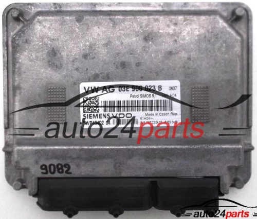 CALCULATEUR MOTEUR VOLKSWAGEN POLO 1.2 SIEMENS VDO 5WP40402 04, 5WP4040204, 03E 906 023 B, 03E906023B