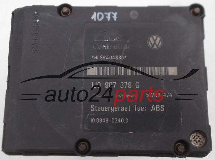 Pompe ABS et calculateur ATE 1J0 614 117 C, 1J0614117C, 10.0204-0142.4, 10020401424, 1J0 907 379 G, 1J0907379G, 10.0949-0310.3, 10094903103, 10.0949-0340.3, 10094903403