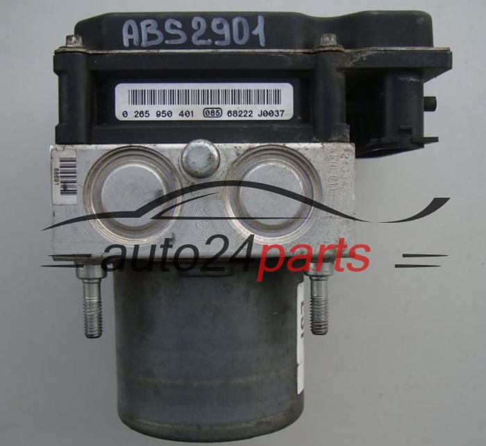 ABS POMPA I STEROWNIK FIAT GRANDE PUNTO BOSCH 0 265 234 198, 0265234198, 55700424, 0265950401