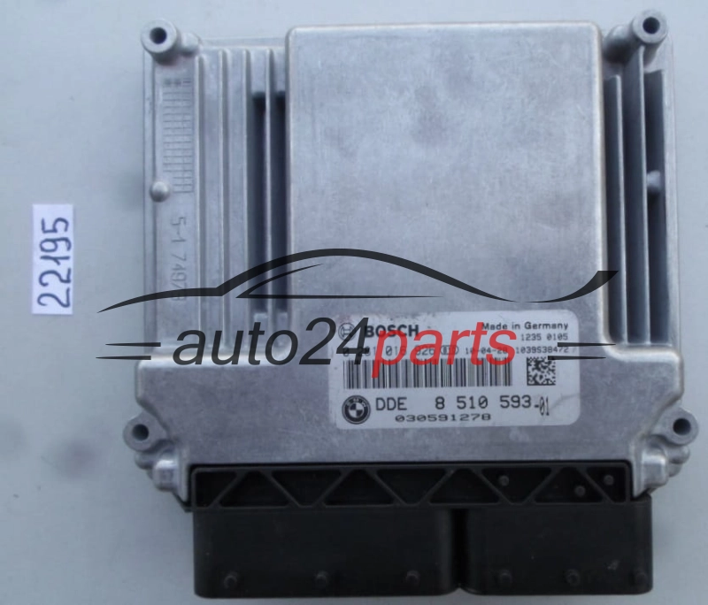 KOMPUTER STEROWNIK SILNIKA BMW 2.0 D BOSCH 0 281 016 926, 0281016926, DDE 8510593, DDE8510593 