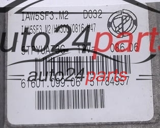 CALCULATEUR MOTEUR FIAT GRANDE PUNTO 1.4 MAGNETI MARELLI IAW 5SF3.M2, 51784957, 61601.099.06